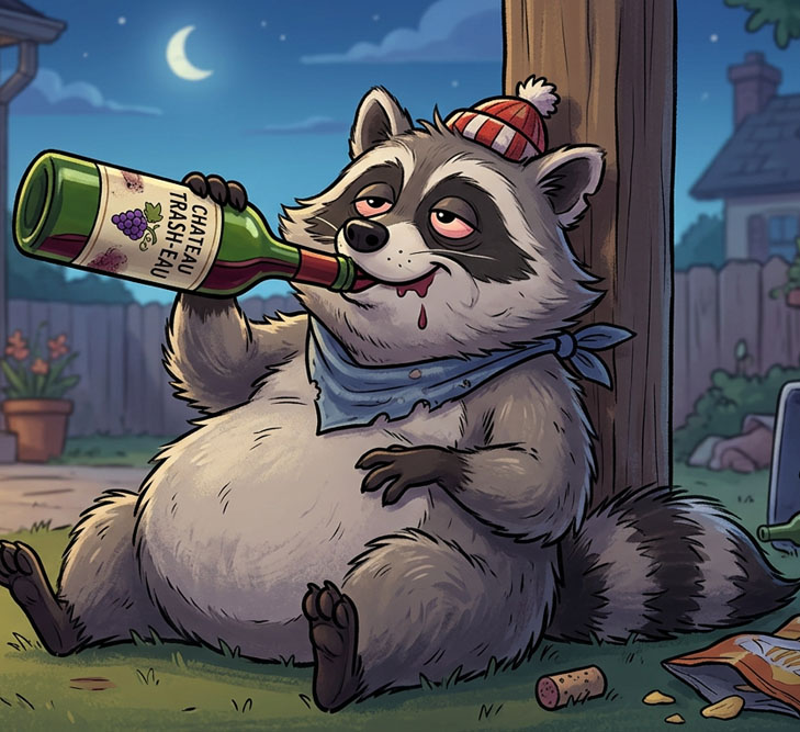 A Raccoon’s  Excellent Adventure
