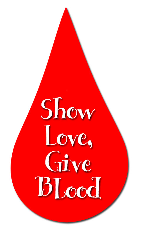 Donate blood in January