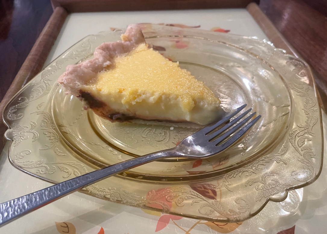 Brighten up January with black bottom lemon pie