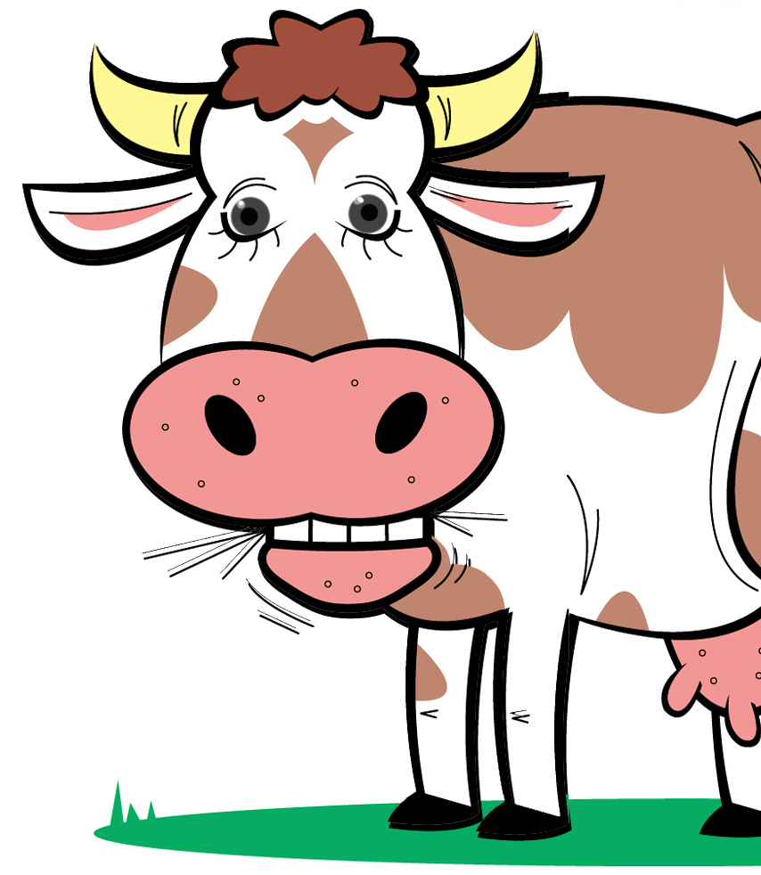 One small step for man, one giant leap for bovines