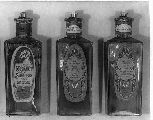 When soap was high tech and shampoo was the new thing
