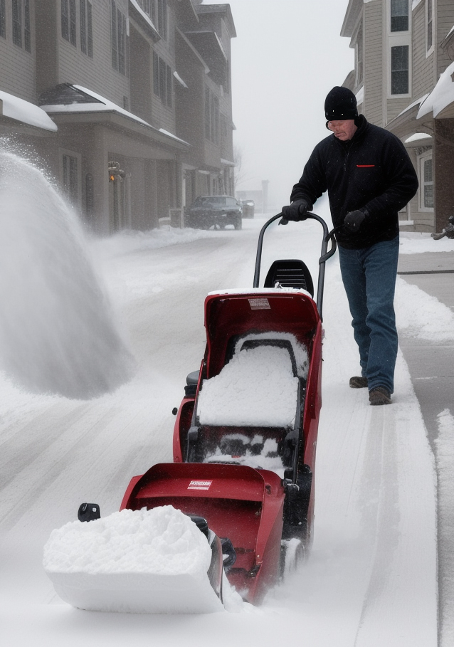 Prioritize safety when using snow blowers