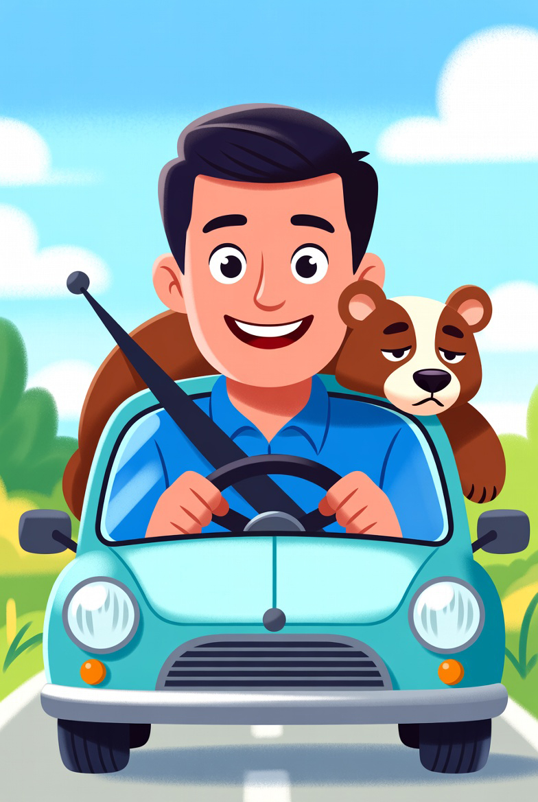 Get that bear off your car!