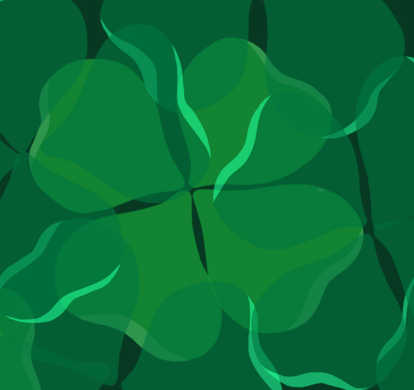 Luck abounds if you do find a four-leaf clover
