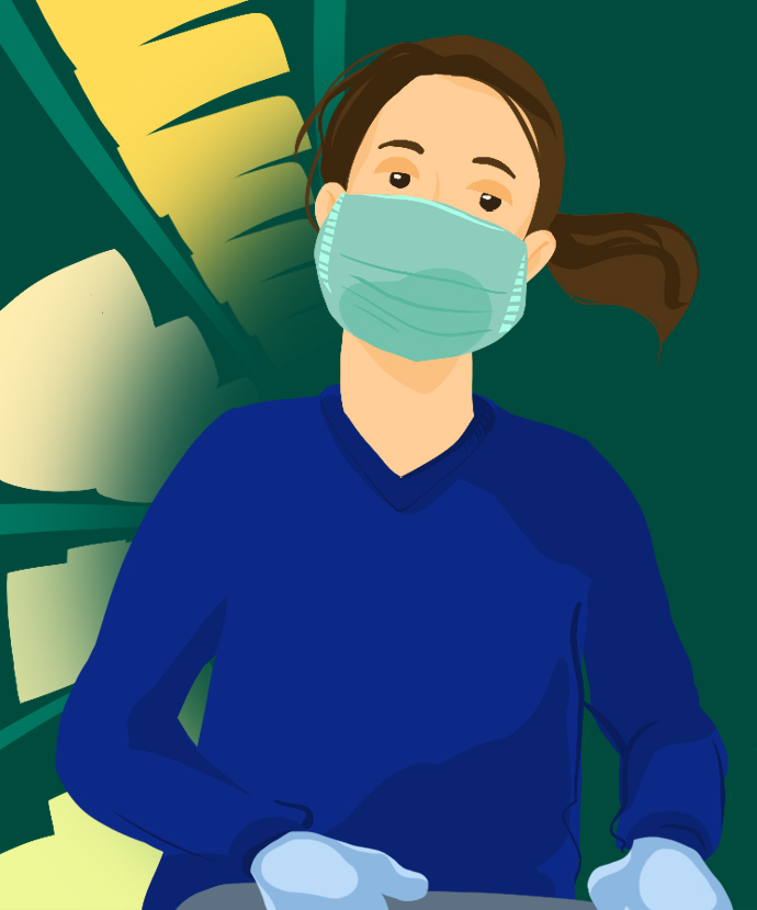 Keeping comfy with a mask in hot spaces