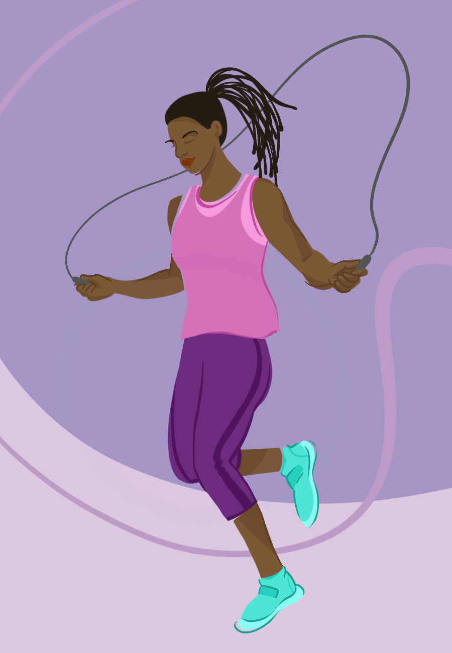 Jumping rope: The perfect workout