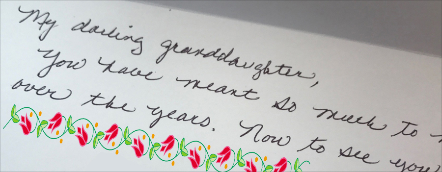 The great cursive comeback