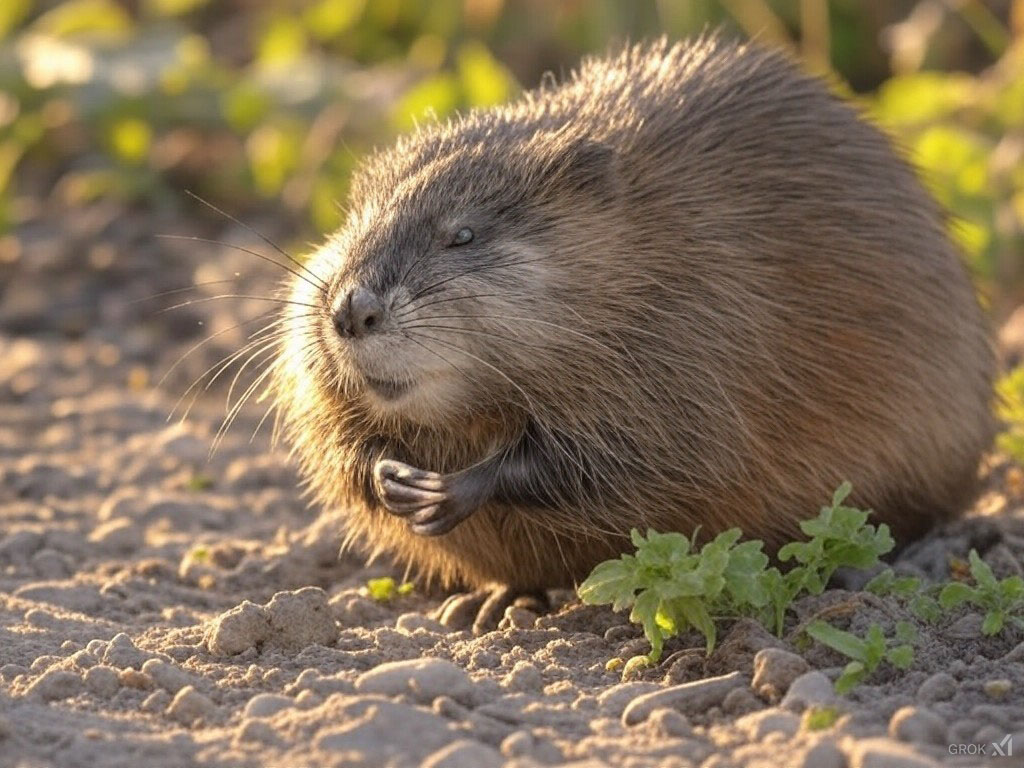 Pass the muskrat?