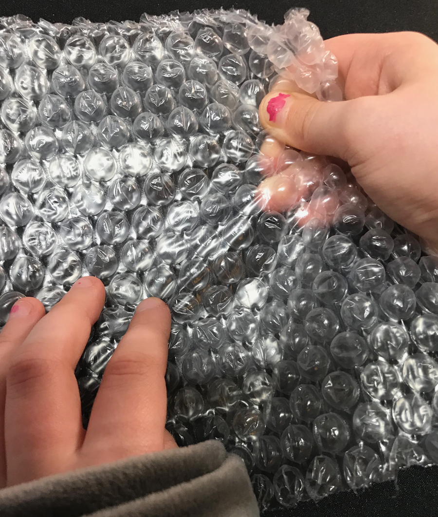 You never know when an idea will pop up: The invention of bubble wrap