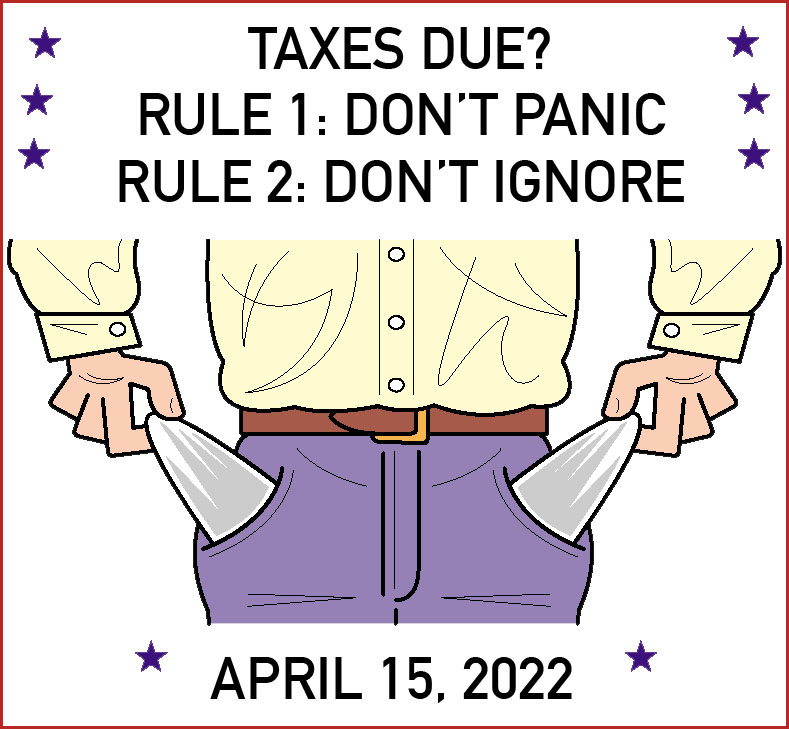 What to do if you can't pay your taxes