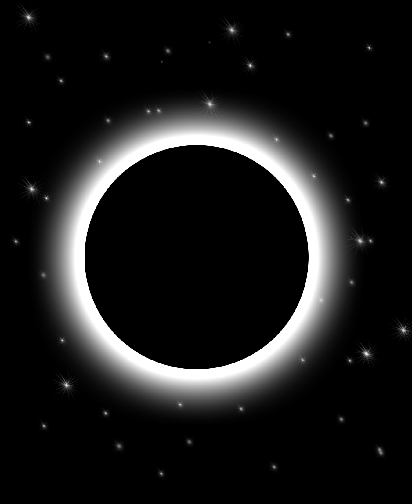 Fly through totality