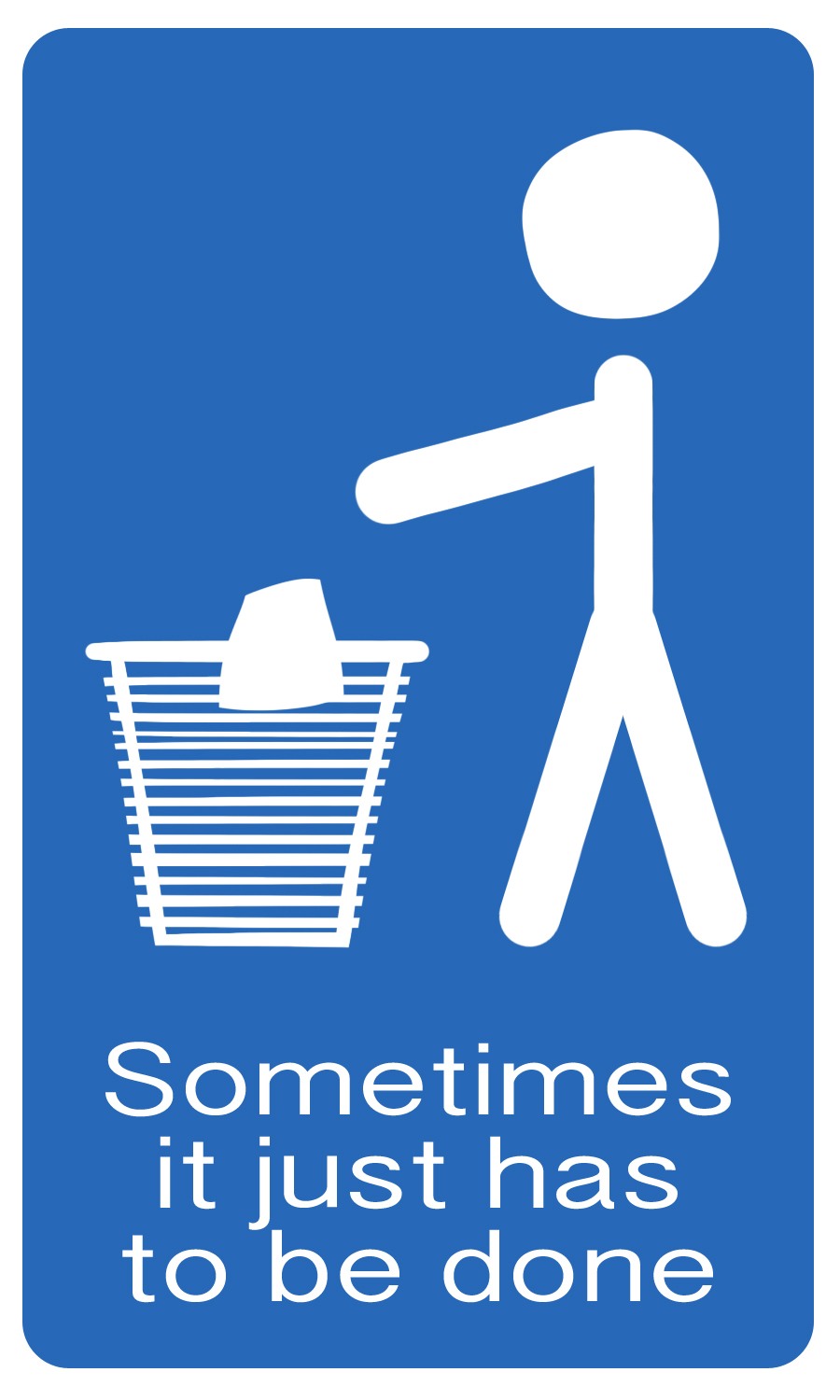 It's hard to throw things away