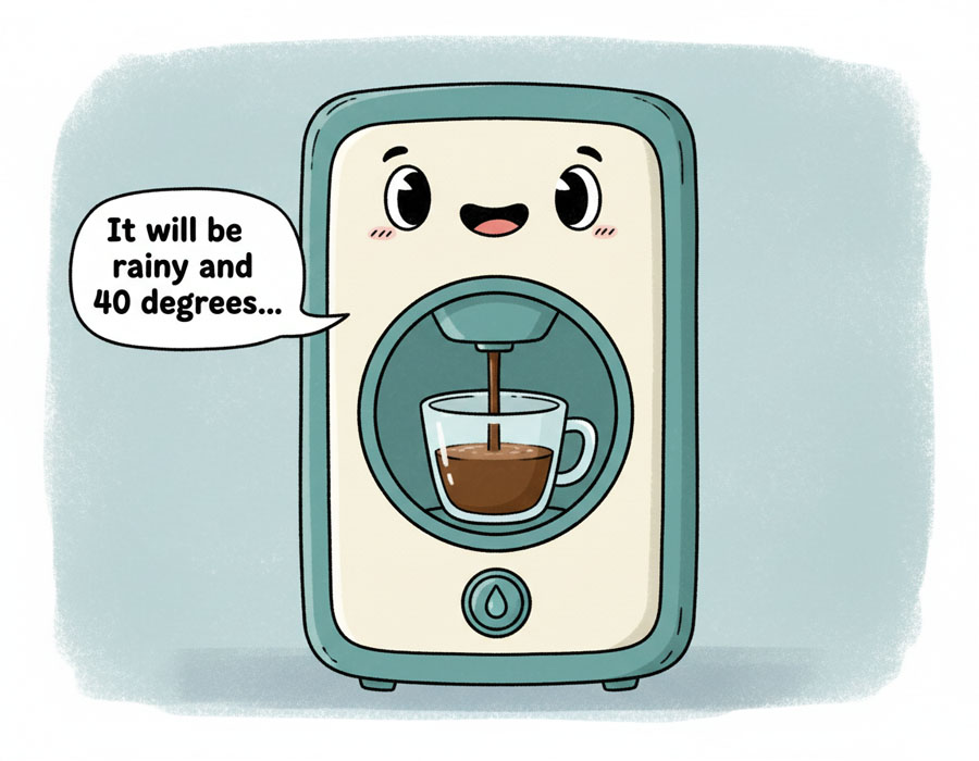 News from Home: A coffeemaker that does too much?