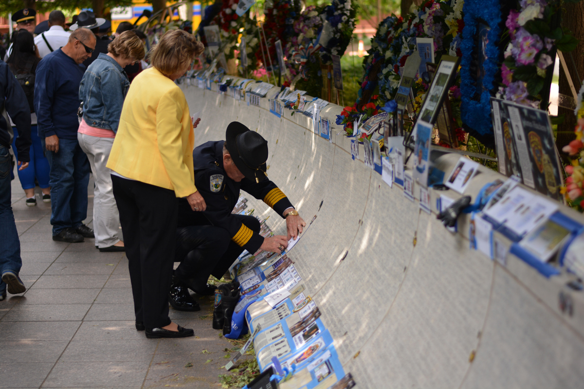 Police Week: Police officer memorial always changing
