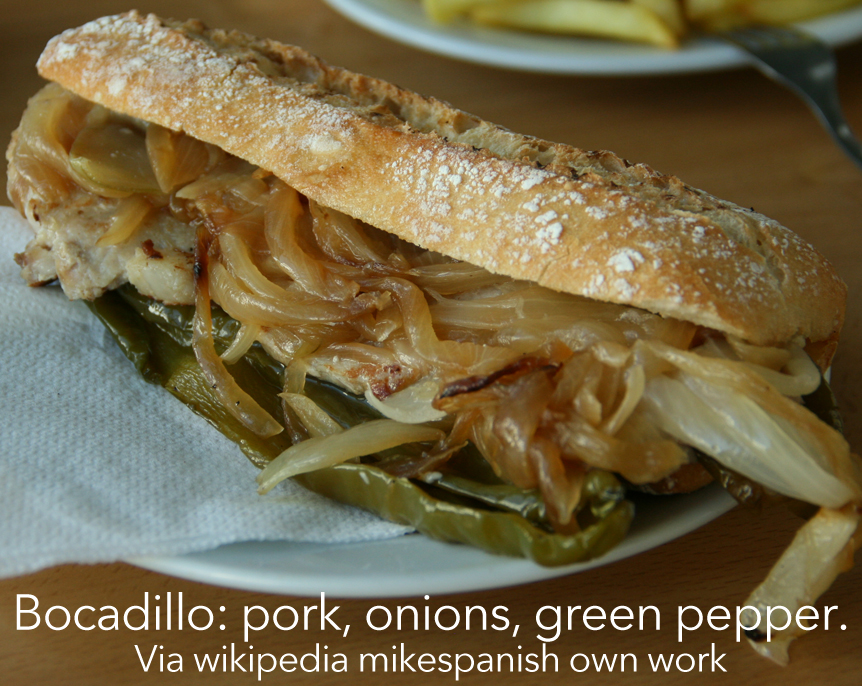 Bocadillo de carne