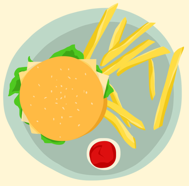 You shouldn't eat at the desk. But you do.