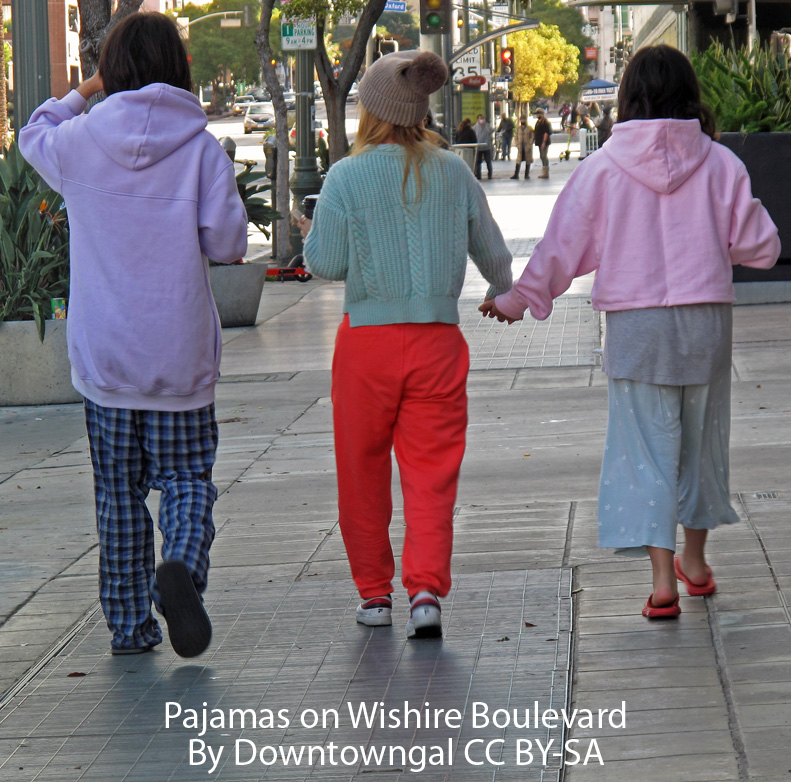 The pajama backlash