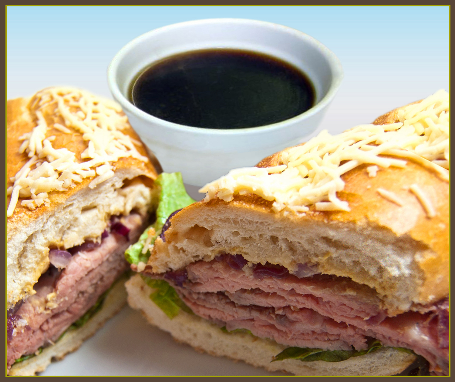 The sublime and eternal sandwich