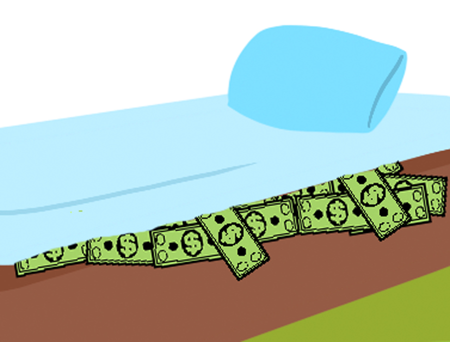 Why you don't have to keep money in a mattress today