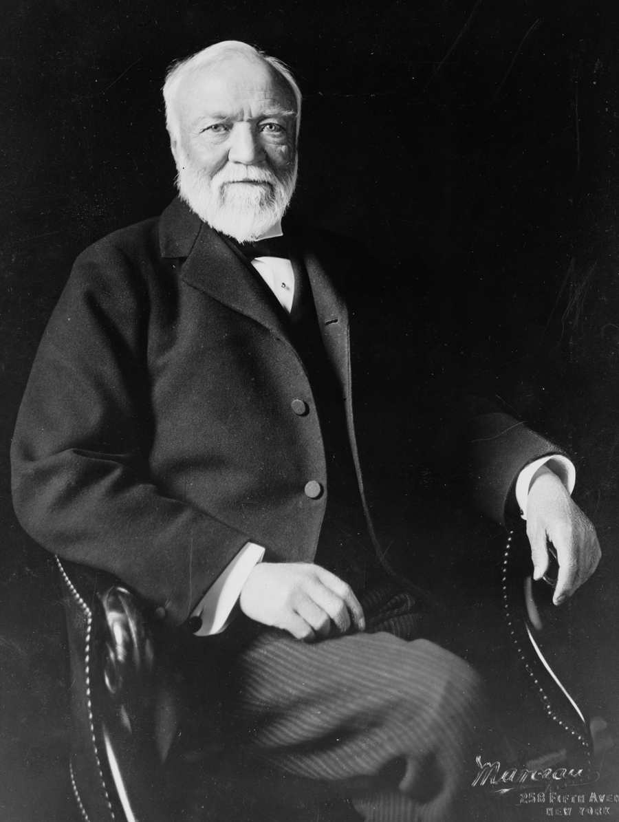 Andrew Carnegie's rise from rags to riches