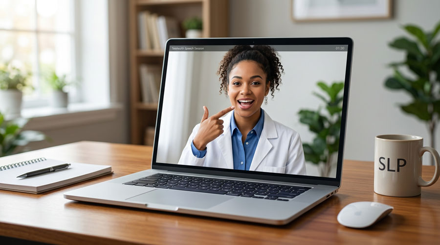 Telehealth opens doors for people who stutter