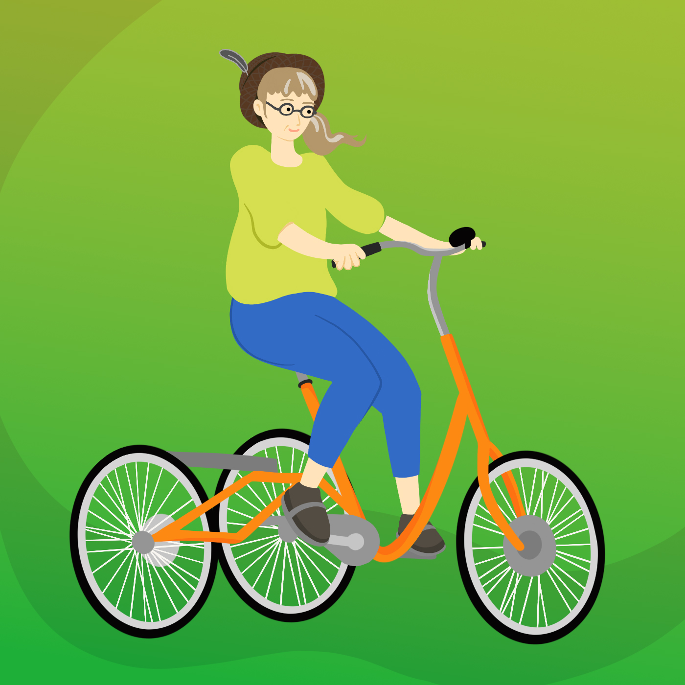 Bikes are right for the big kid in all of us