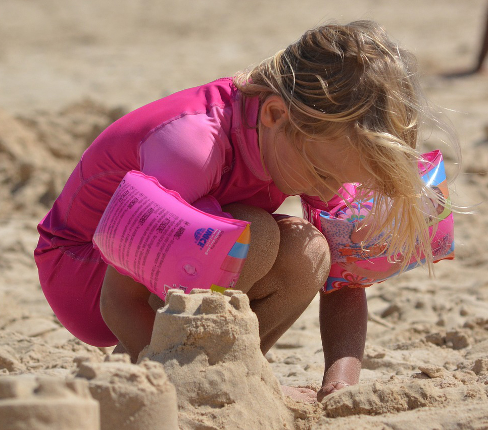 How to build a castle on the beach