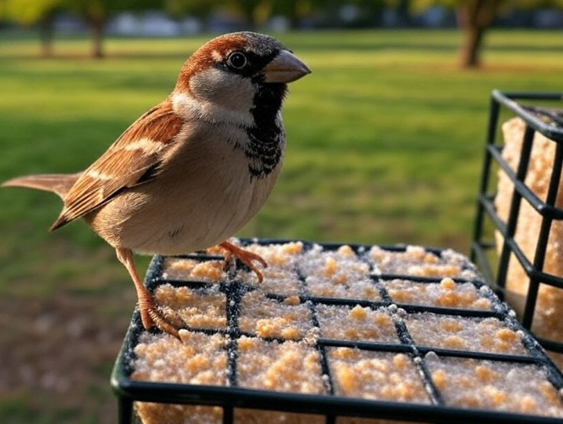 A great snack for the birds