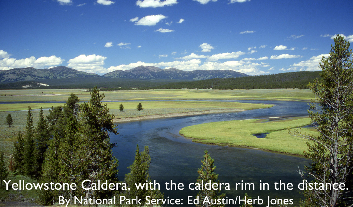 Yellowstone volcano wears a cap