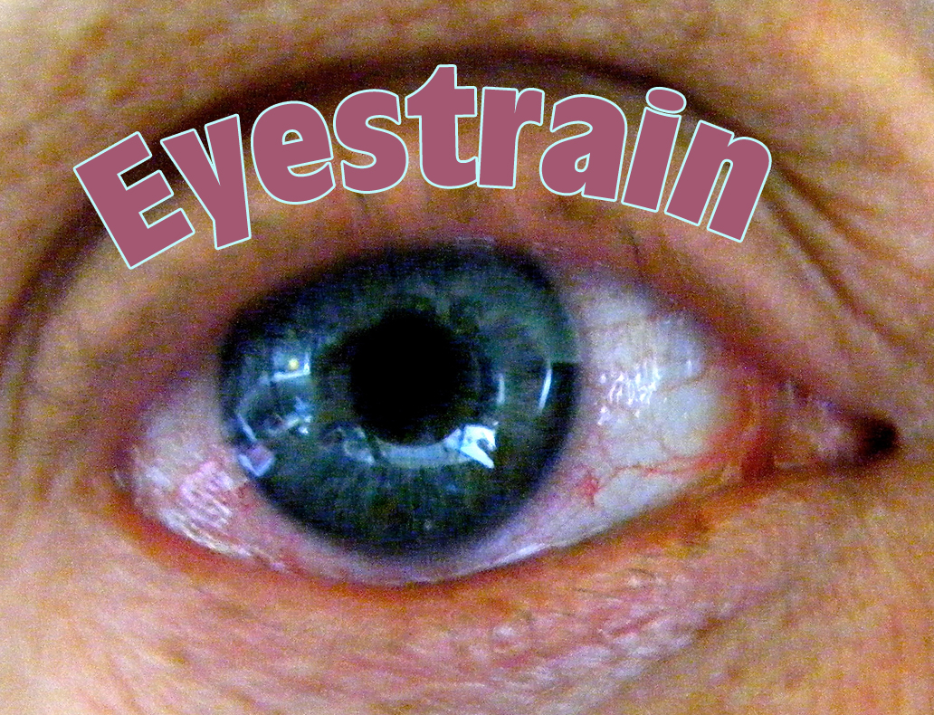 Identifying and relieving computer eye strain