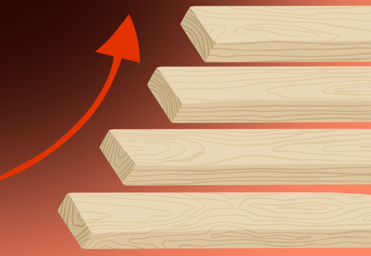 Lumber prices rise as production ramps up