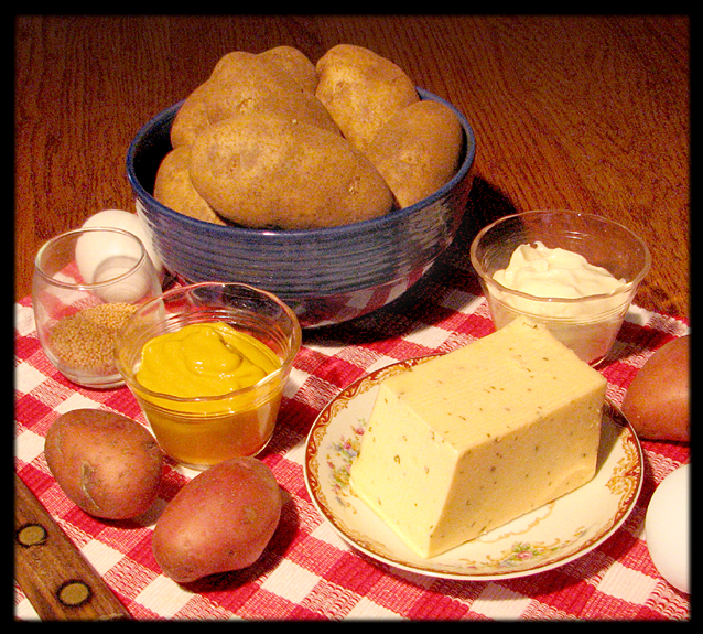 Cold potatoes in potato salad have an unusual benefit