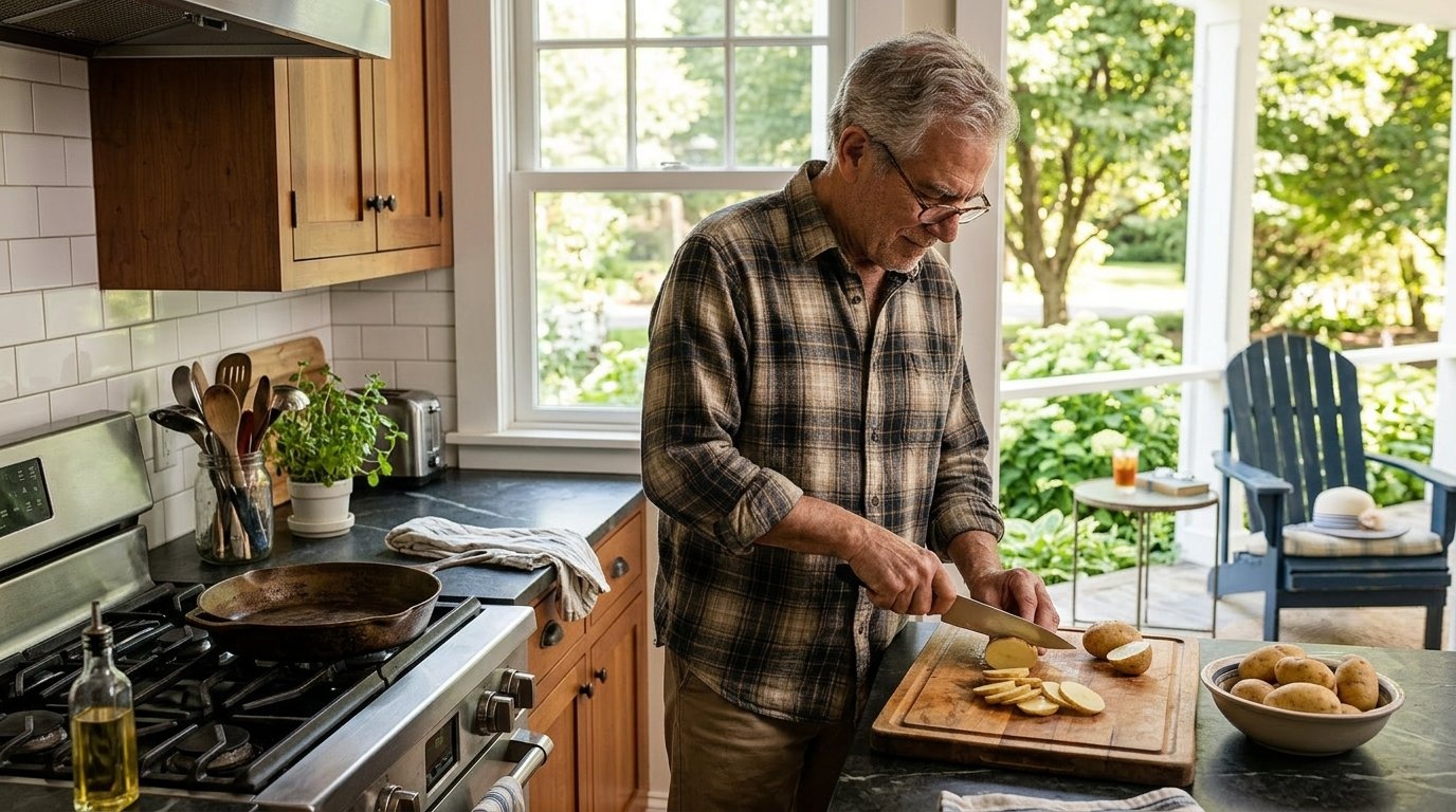 When he retires, who runs the kitchen?