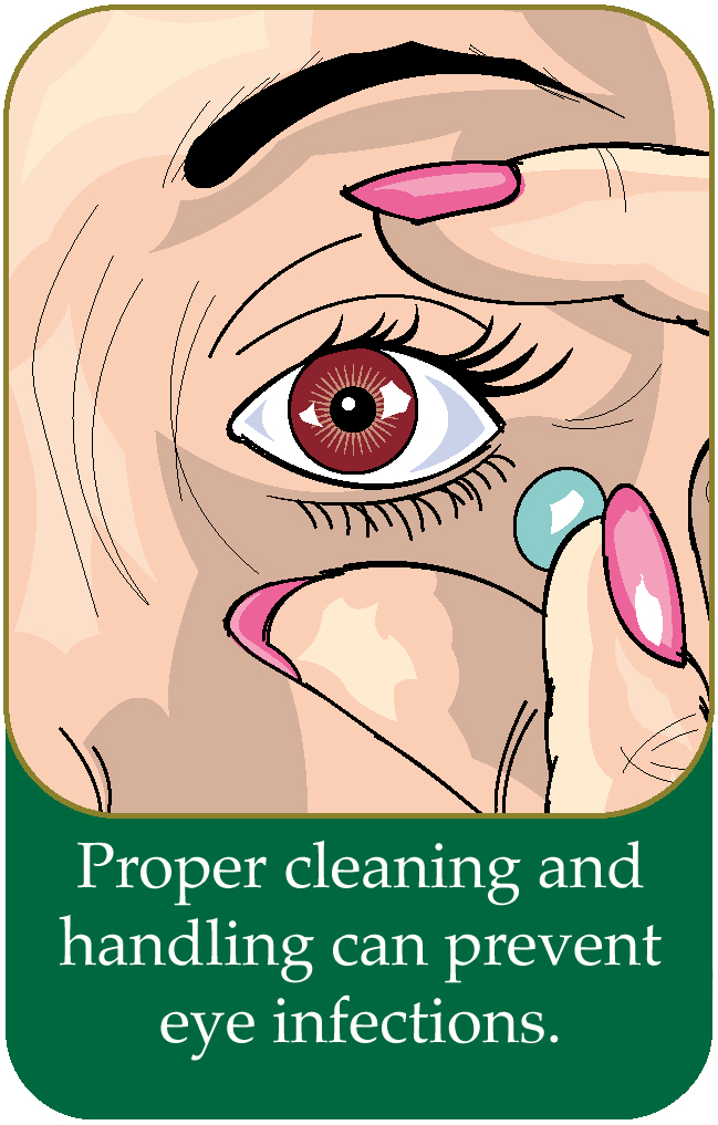 Keep your eyes healthy with proper contact lens care