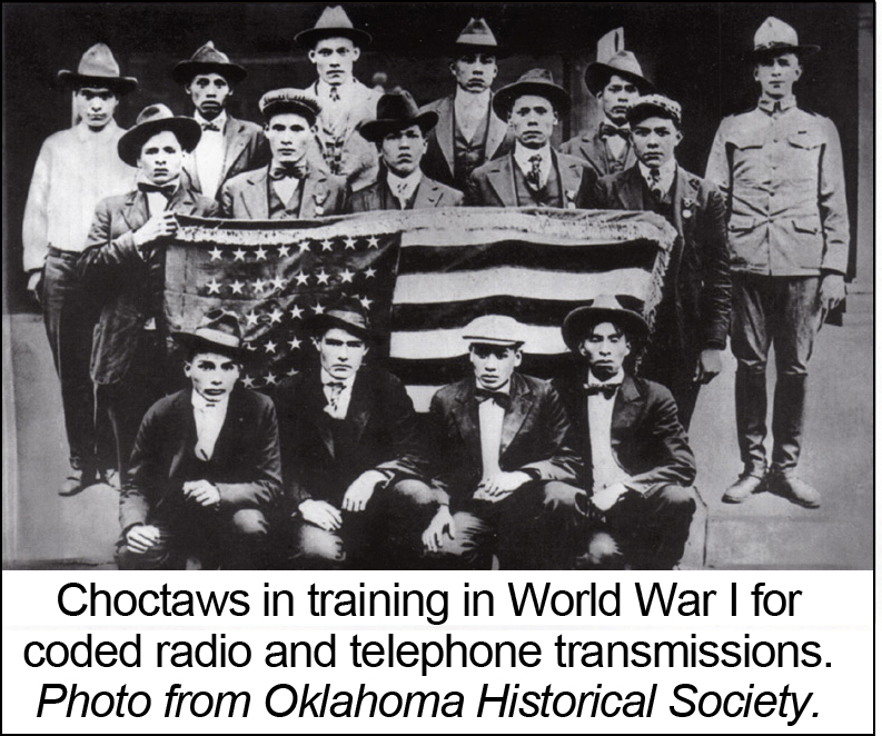Choctaw code talkers