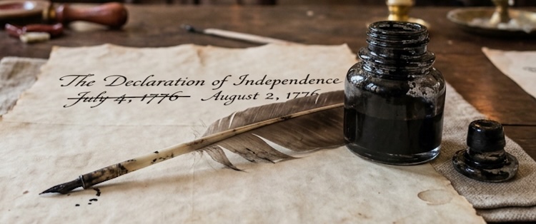 Signed in August, not July