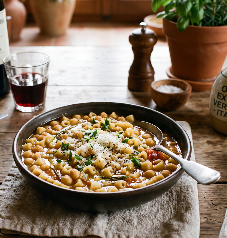 Pasta e ceci: an ancient Roman comfort dish made simple