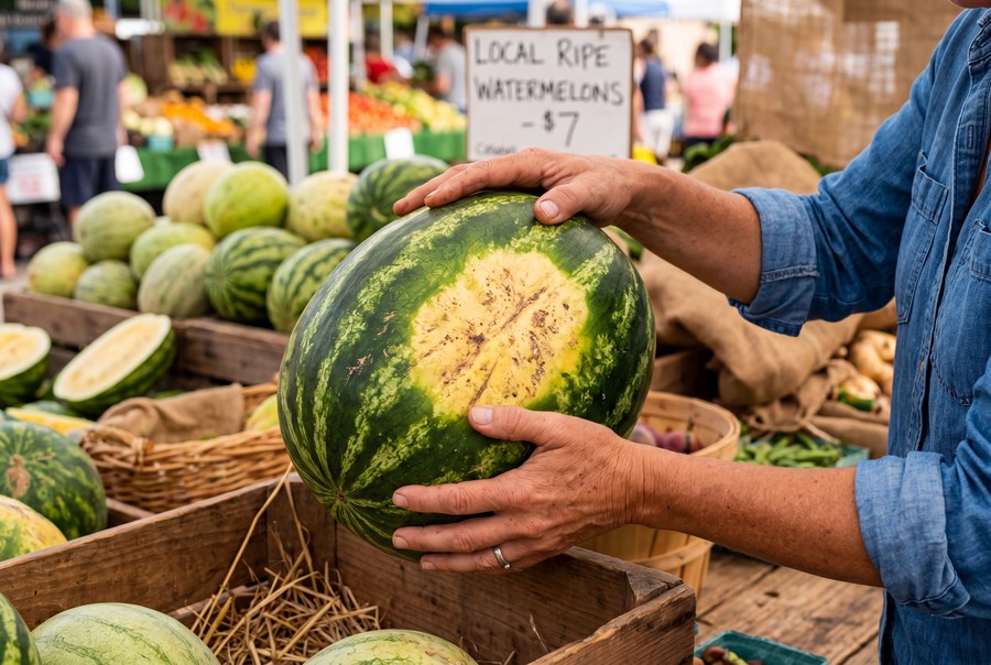 More ways to spot a ripe melon