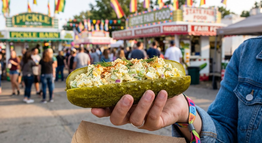 This year's fair food has gone gloriously off the rails