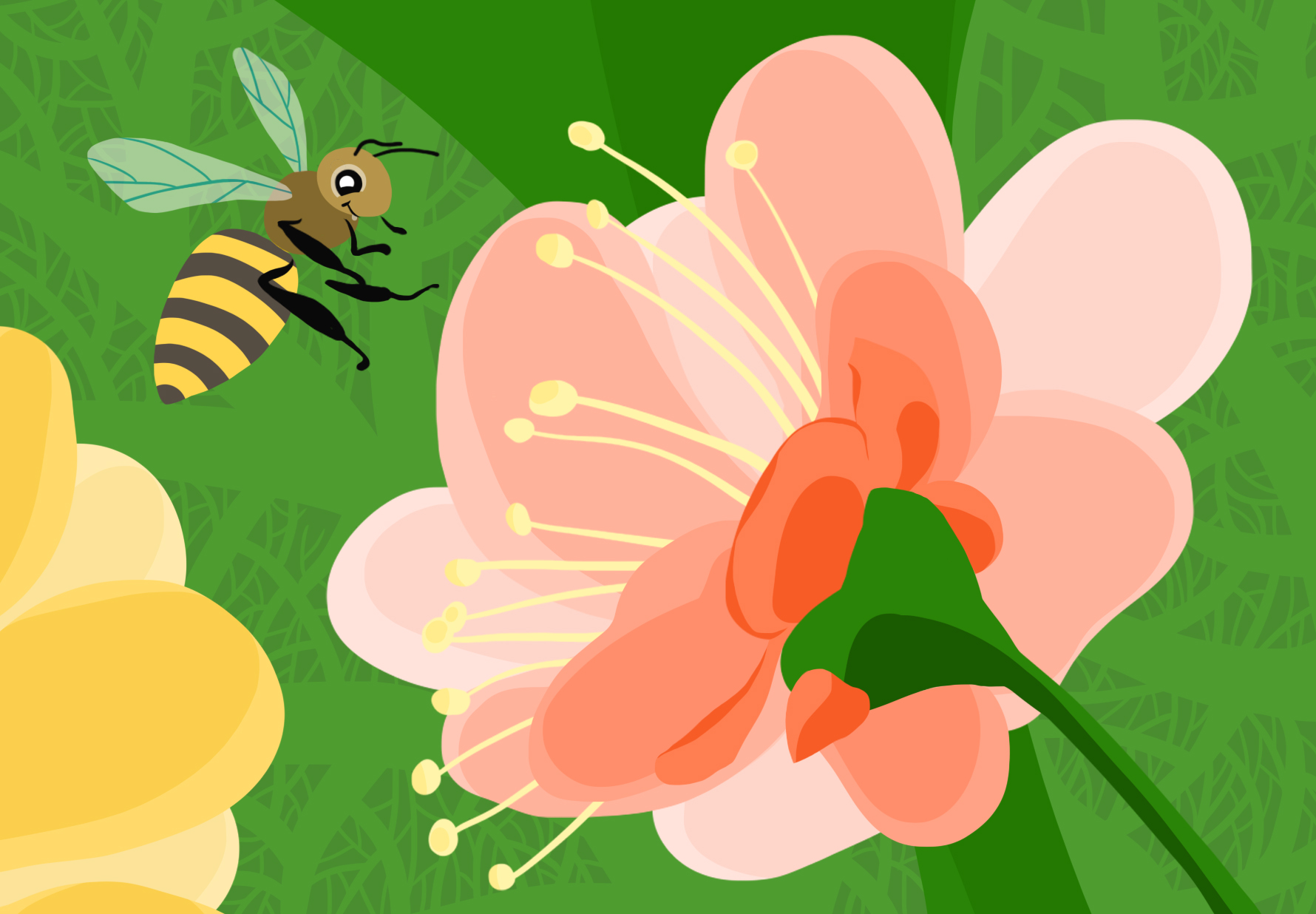 Be a bee helper