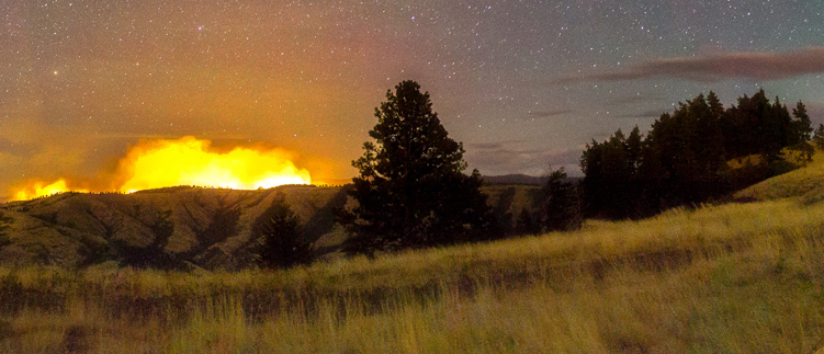 Obey the wildfire warnings