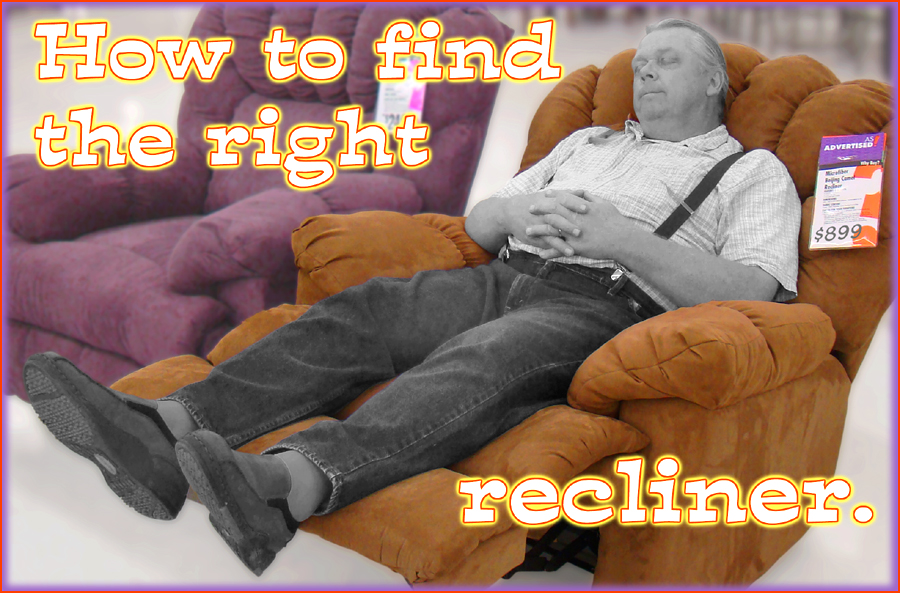 Find the recliner of your dreams