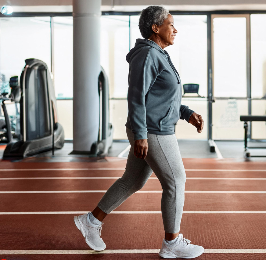 Walking can improve strength even in winter