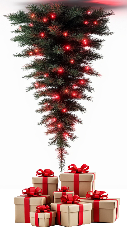 A quirky take on the Christmas tree has deep roots in history