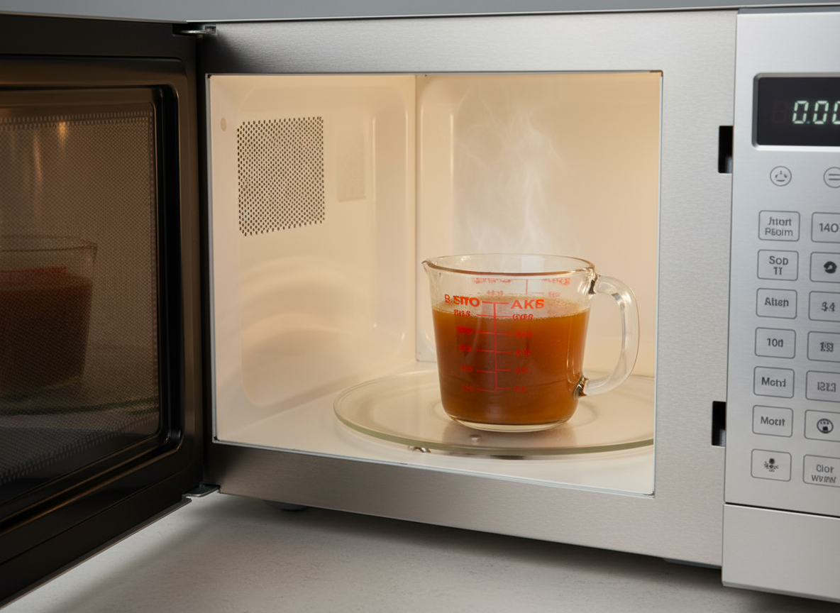 Tip for microwave soup