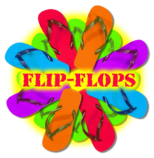Flip Flops: OK for pool, but not for summer shoes