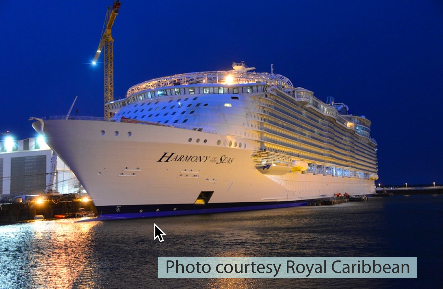 'Harmony of the Seas' begins maiden voyage May 22