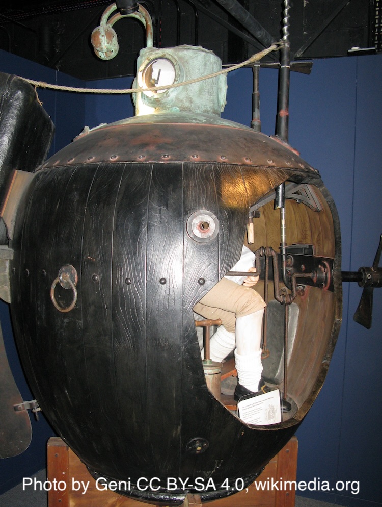 The submarine that attacked New York — in 1776
